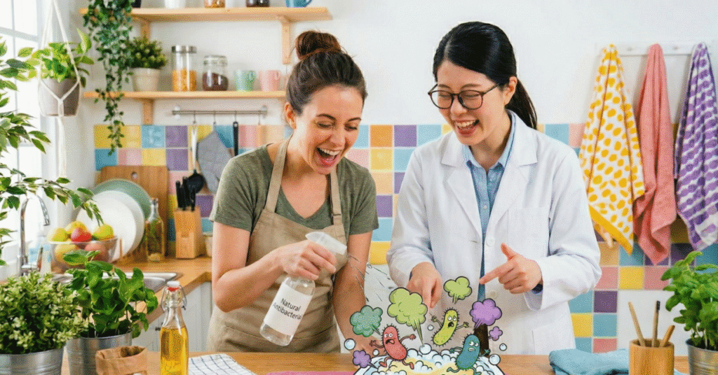 Close-up de uma saboneteira do banheiro de visitas limpa e brilhante após a limpeza